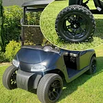 ss wheel center hub cap for golf cart
